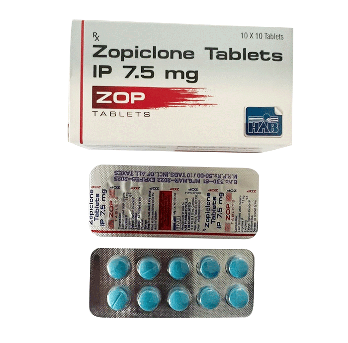Zopiclone Tablets Blue Next Day Delivery | UK Pharmacy Meds